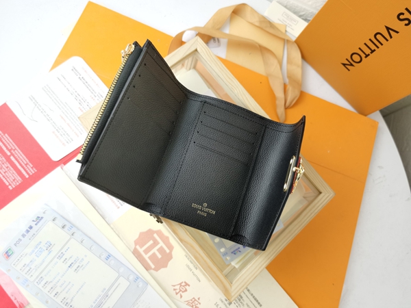 LVコピーウォレット細部ディテール